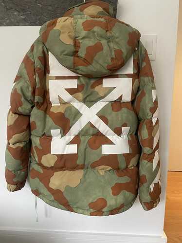 Off-White Off White Camo Puffer Jacket