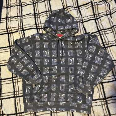 Supreme supreme blocked hoodie - Gem