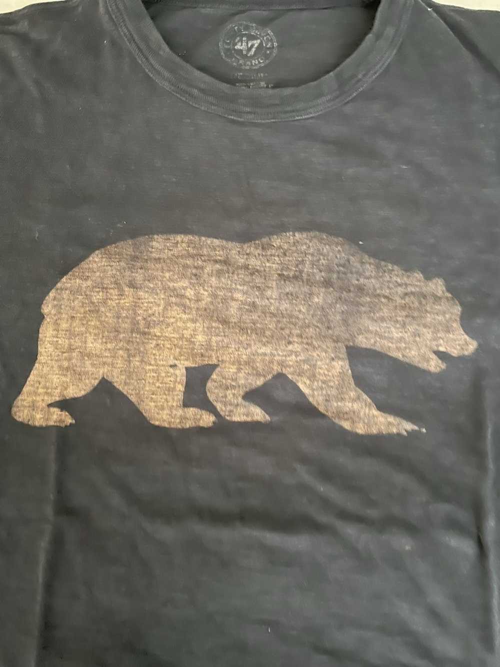 47 Brand California Berkeley Bears L Vintage T Sh… - image 2