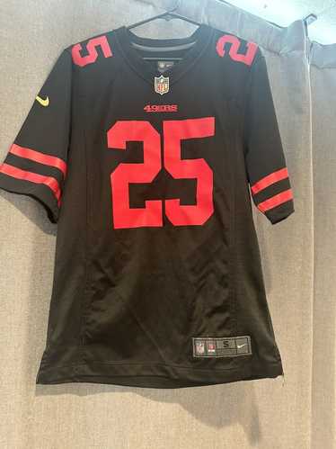 NFL × Nike NFL 49ers jersey black and red