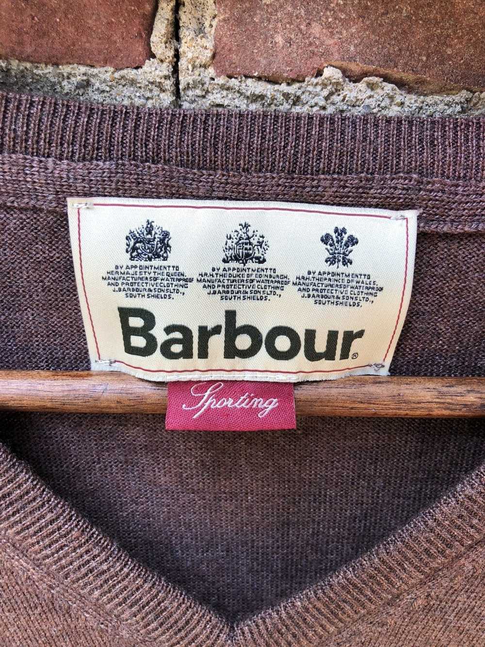 Barbour × Luxury × Streetwear Barbour Wool Silk C… - image 4