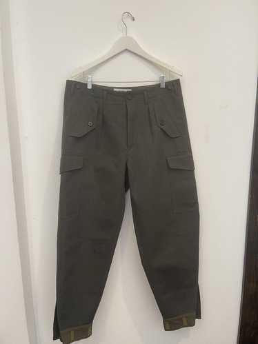 Classic-Fit Sueded Cargo Pant