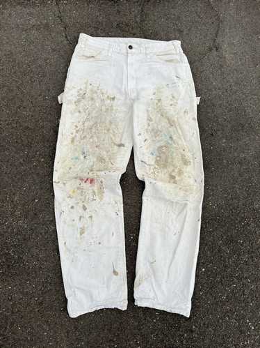 White dickies carpenter painter - Gem