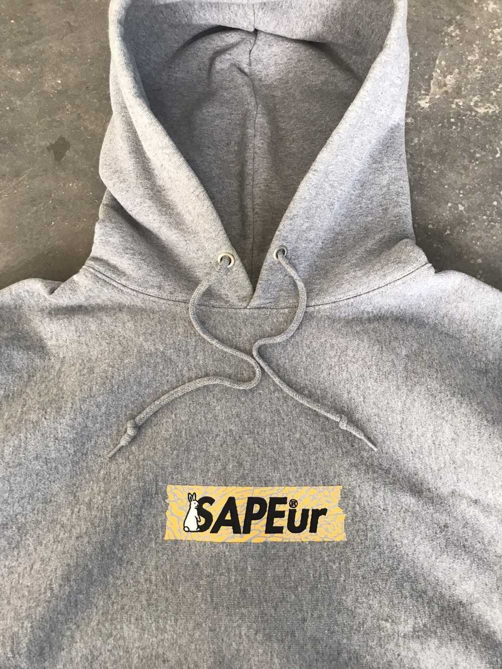 SAPEur collaboration with #FR2 HOODIE 黒