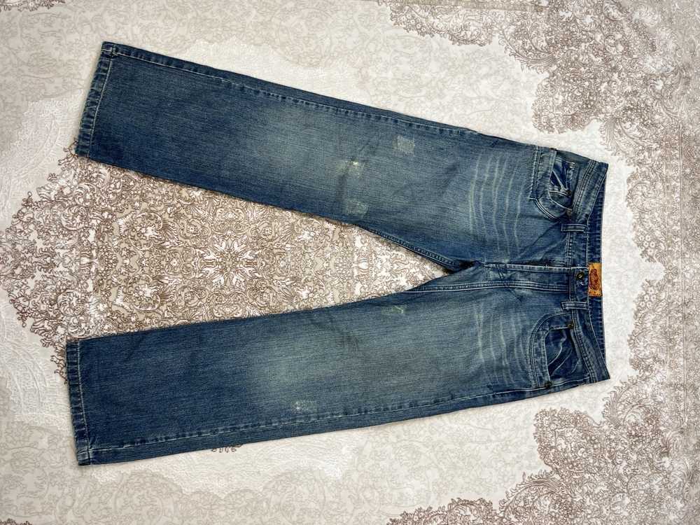 Dsquared2 Vintage Dsquared Cowboy Denim Pants Wid… - image 1