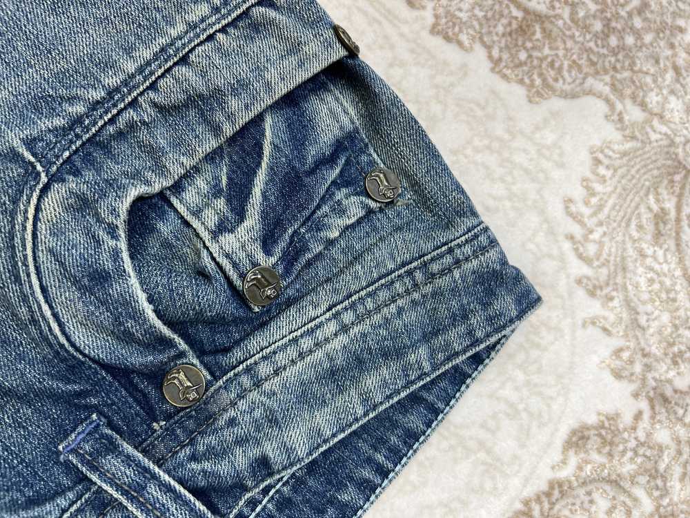 Dsquared2 Vintage Dsquared Cowboy Denim Pants Wid… - image 7