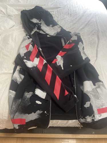 Off-White Off-White black red grey hoodie
