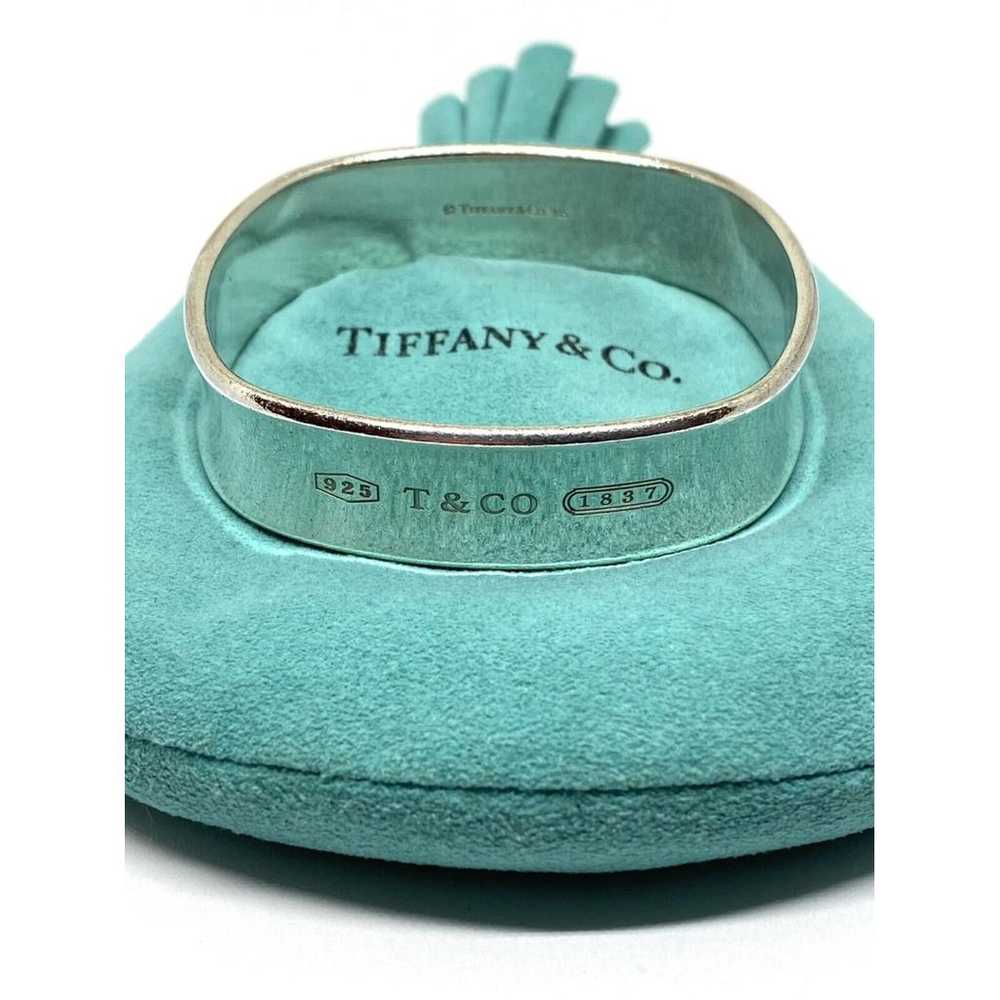 Tiffany & Co Tiffany 1837 silver bracelet - image 2