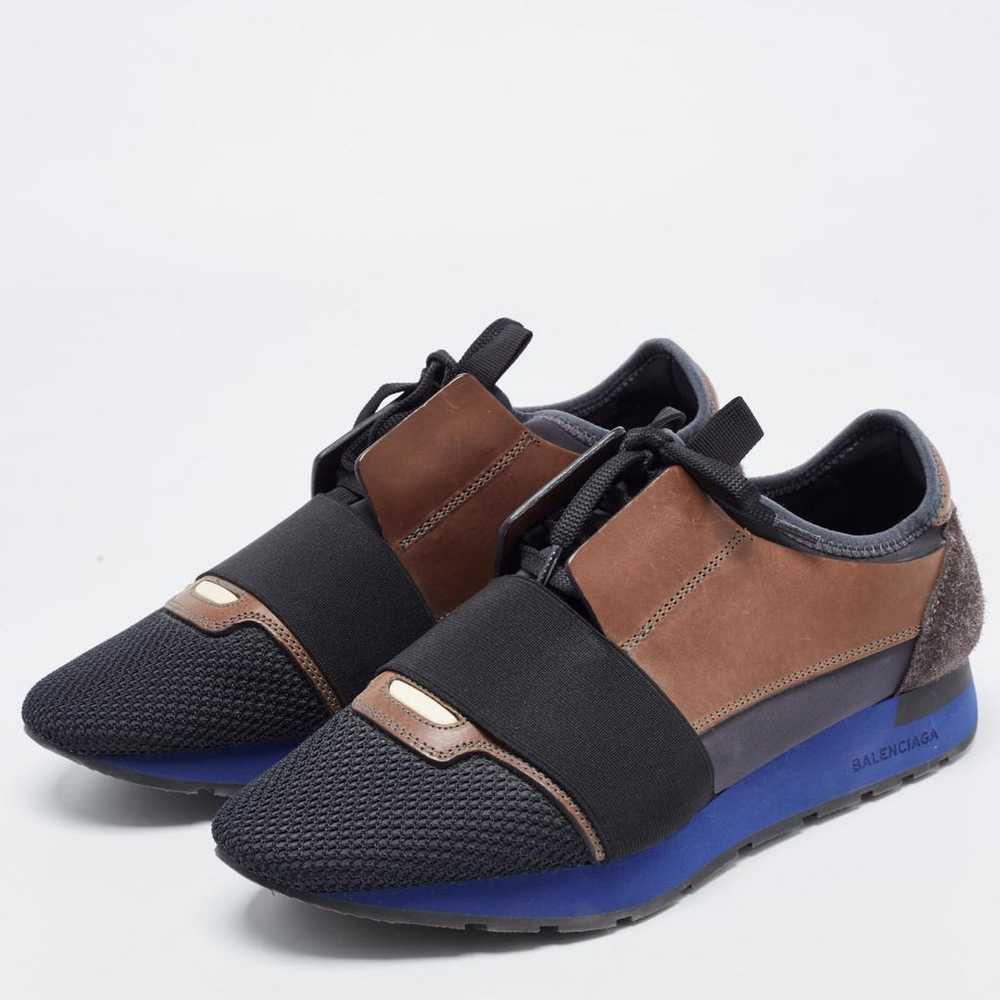 Balenciaga Leather trainers - image 2