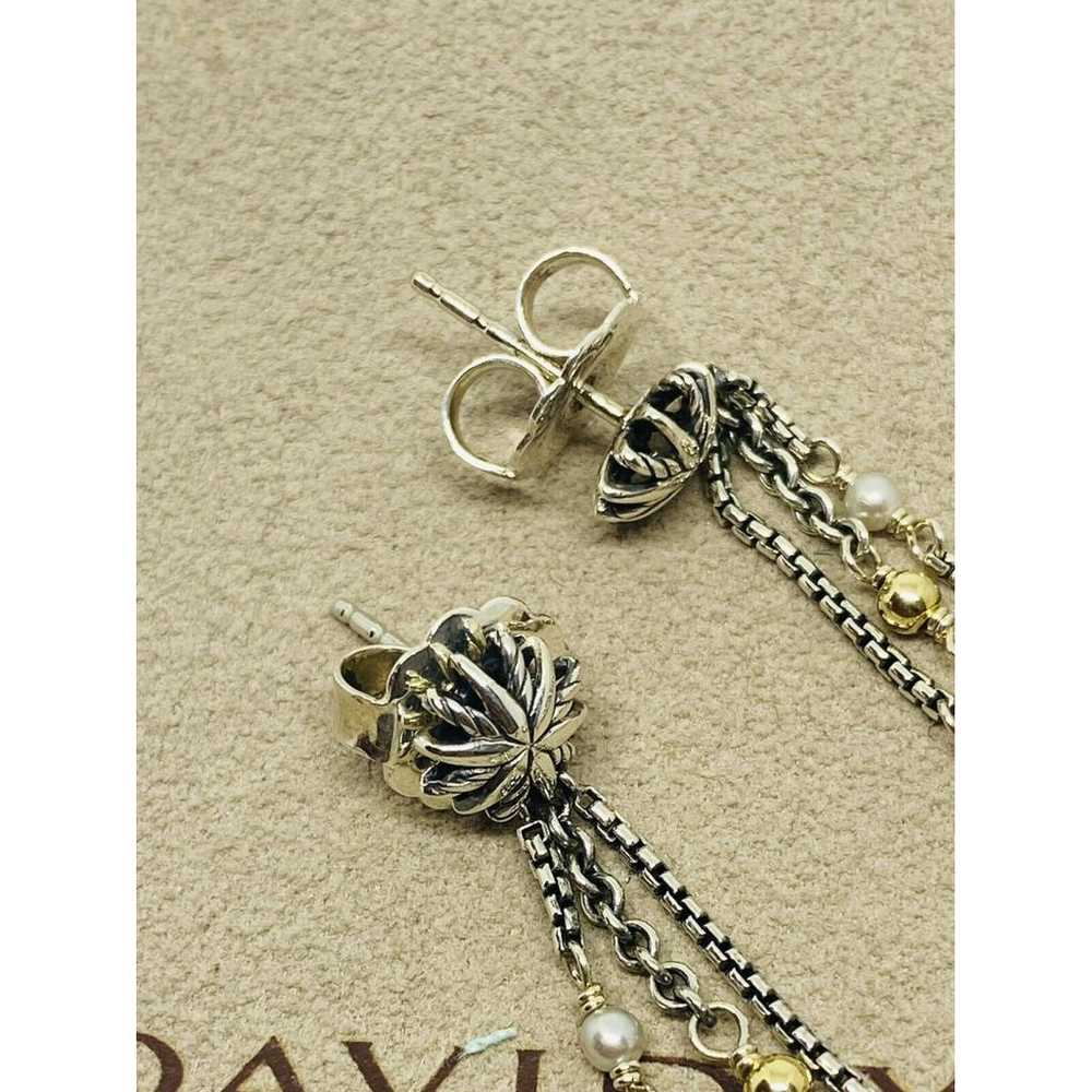 David Yurman Silver earrings - image 7