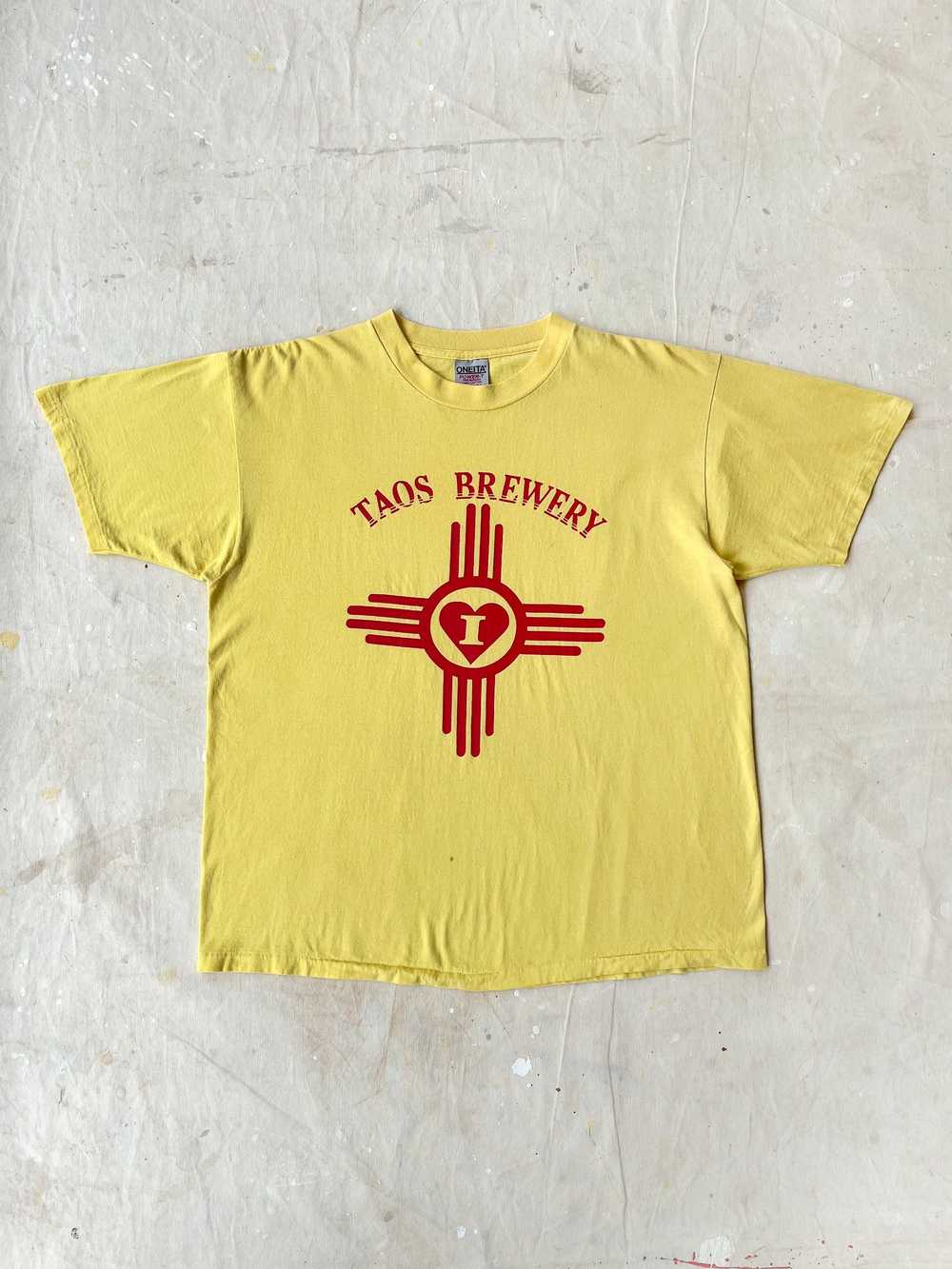 TAOS BREWERY T-SHIRT—[XL] - image 1