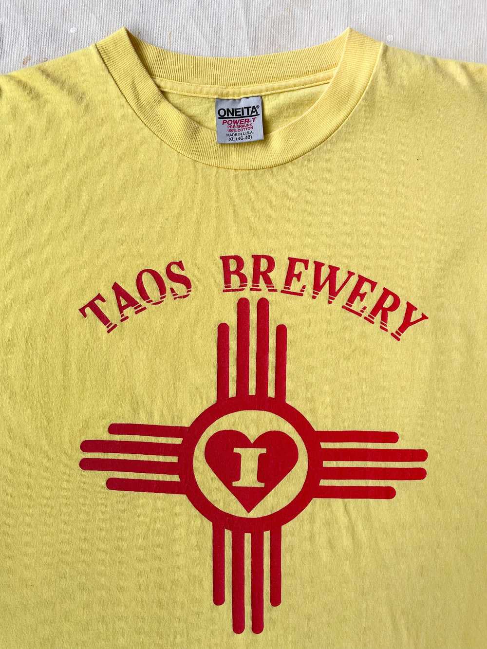 TAOS BREWERY T-SHIRT—[XL] - image 2