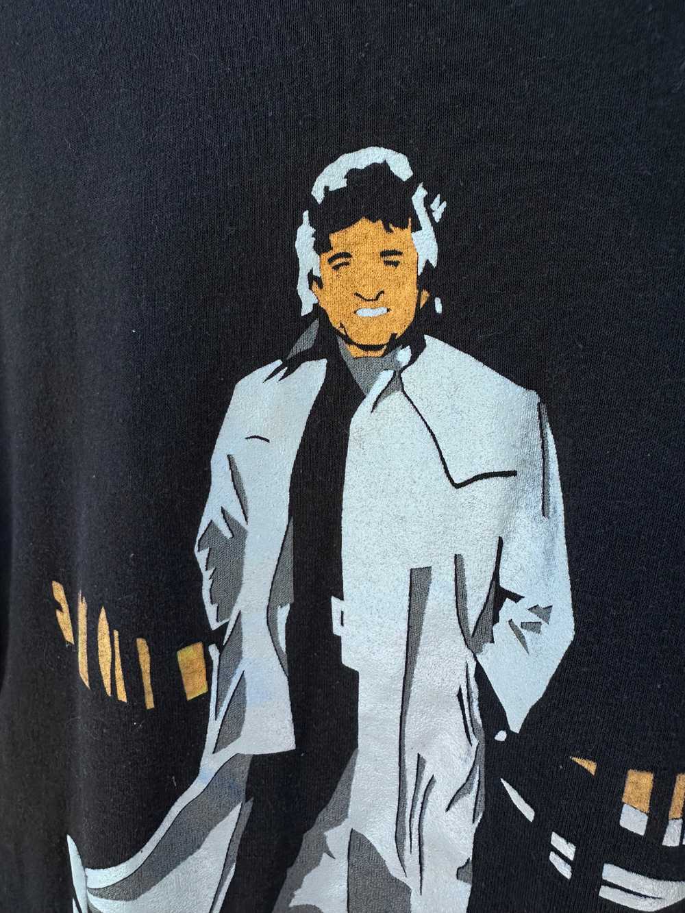 80’s Johnny Cash Trenchcoat T-Shirt - image 2