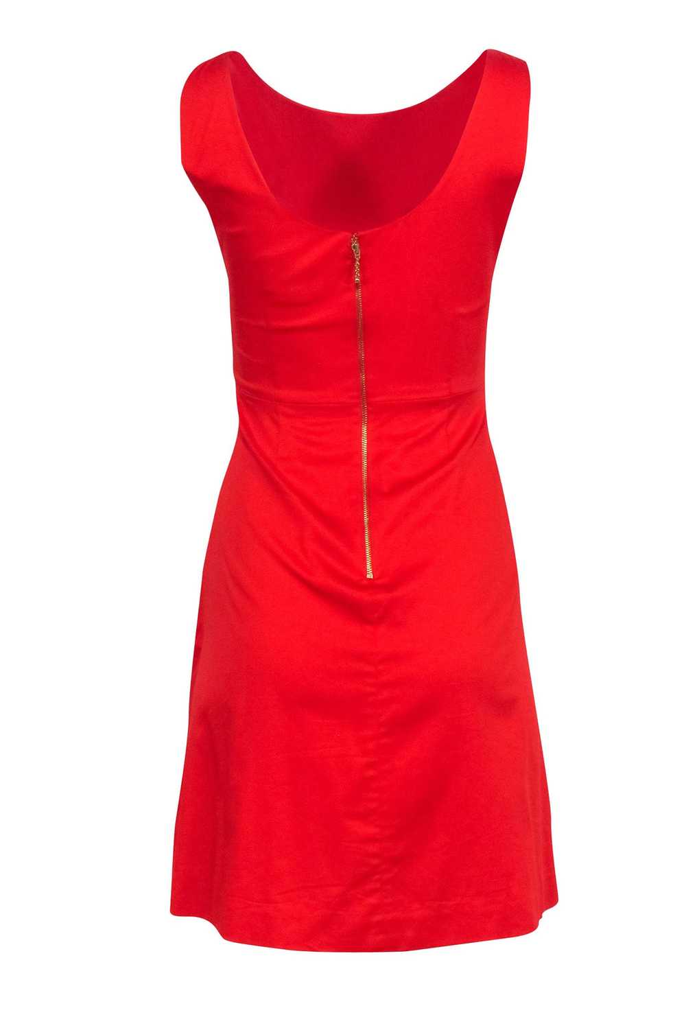 Kate Spade - Red Sleeveles Bow Front Cocktail Dre… - image 3