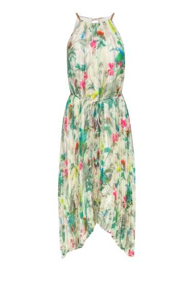 Ted Baker - Ivory w/ Multi Color Floral Print Plea