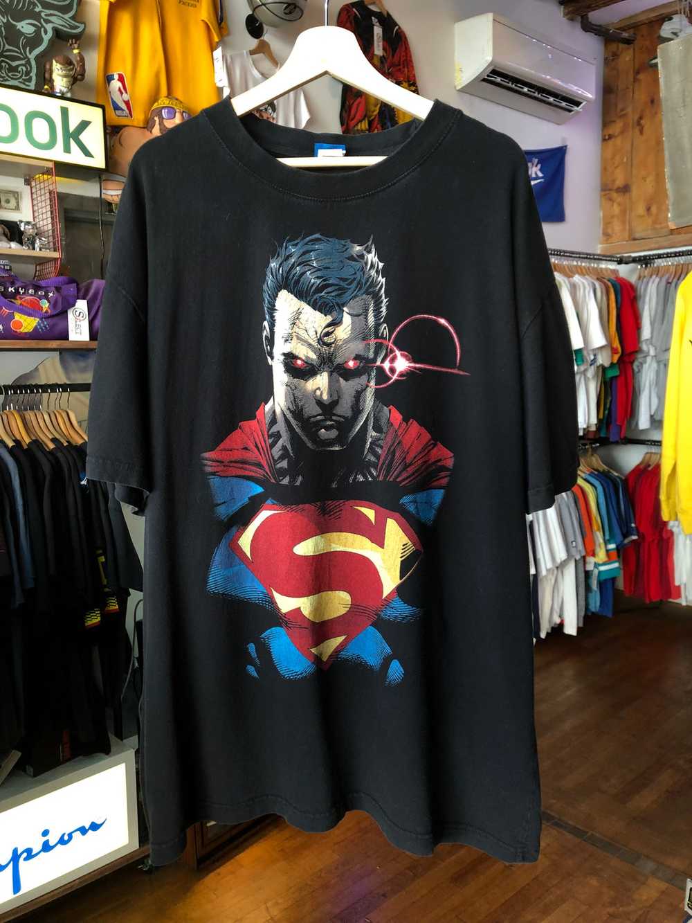 2010s DC Comics Superman Big Face Tee Size XXL - image 1