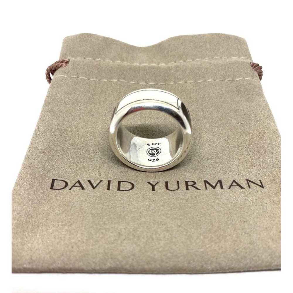 David Yurman Silver ring - image 6