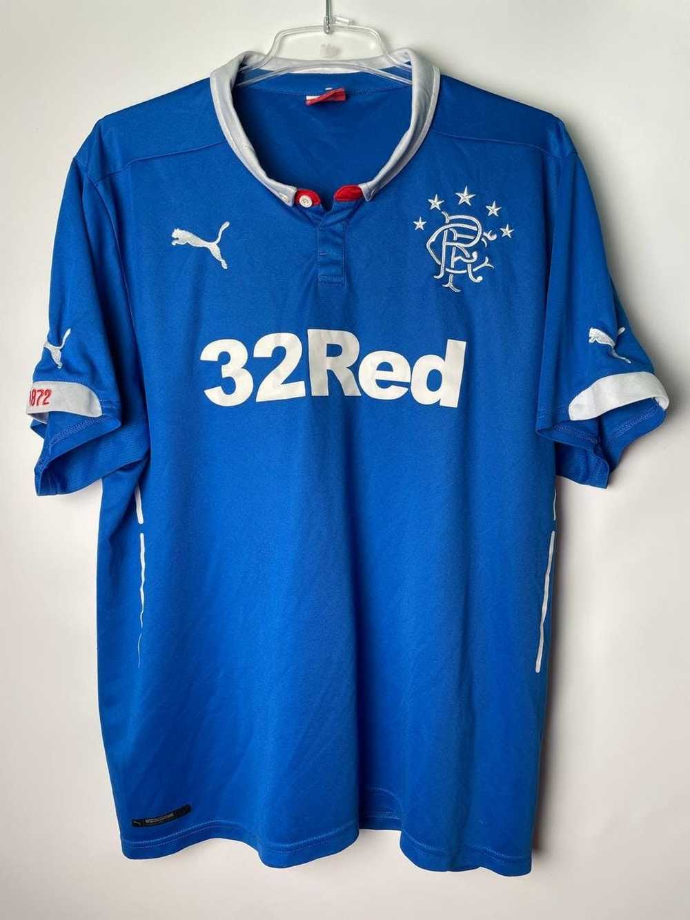 Puma × Soccer Jersey × Sportswear Glasgow Rangers… - image 1