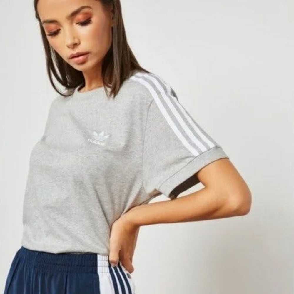 Adidas ADIDAS ORIGINALS 3 Stripe T-Shirt Size Lar… - image 3
