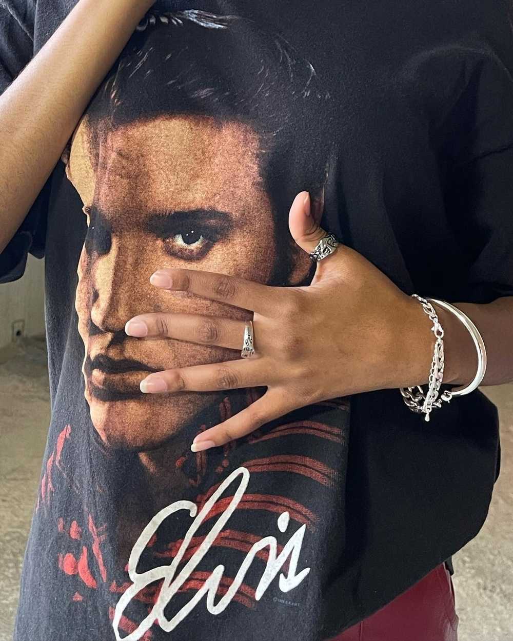 Band Tees × Streetwear × Vintage Elvis Presley Tee - image 2