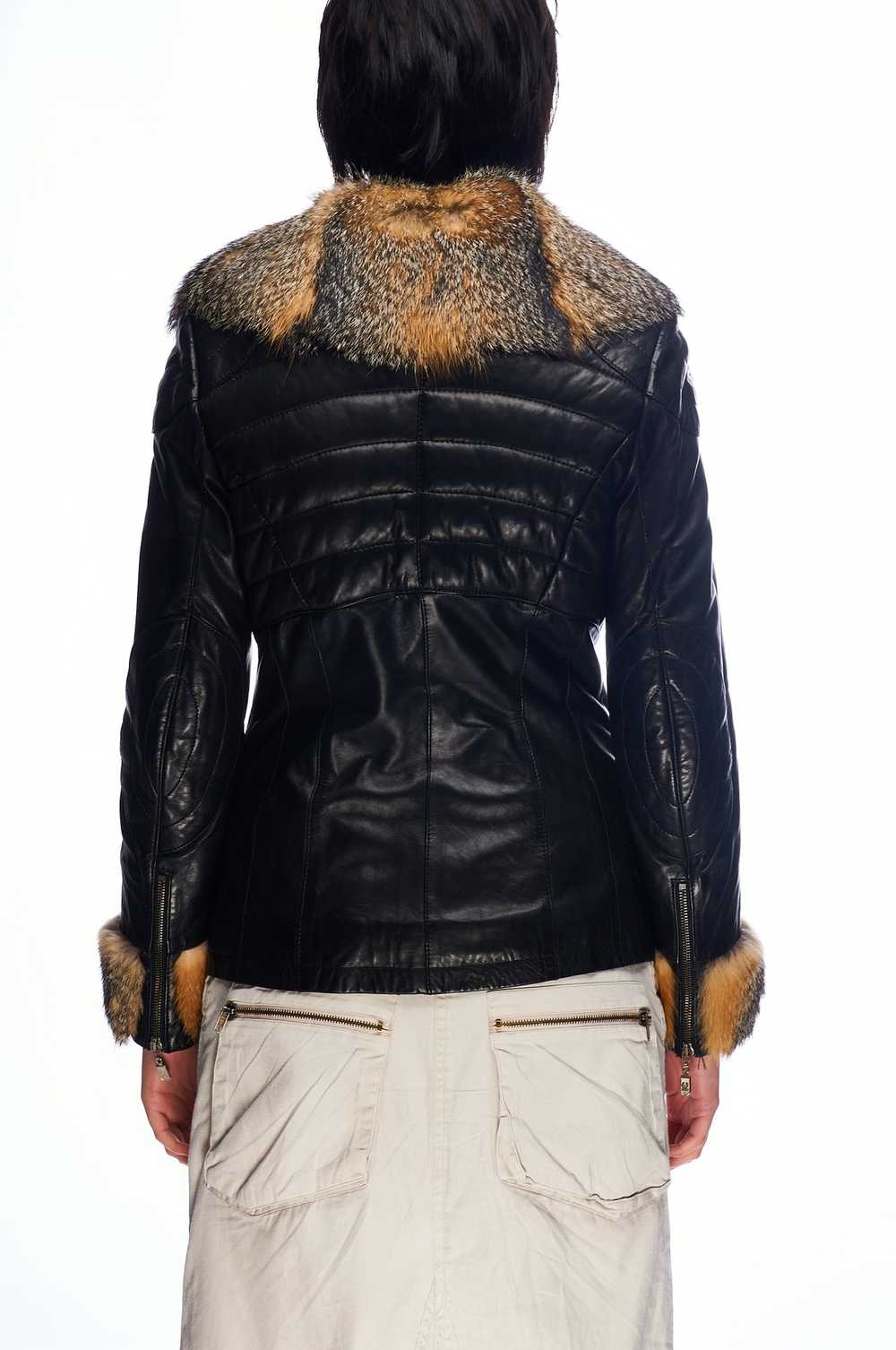 Belstaff BELSTAFF Jacket Black Leather Full Zip F… - image 4