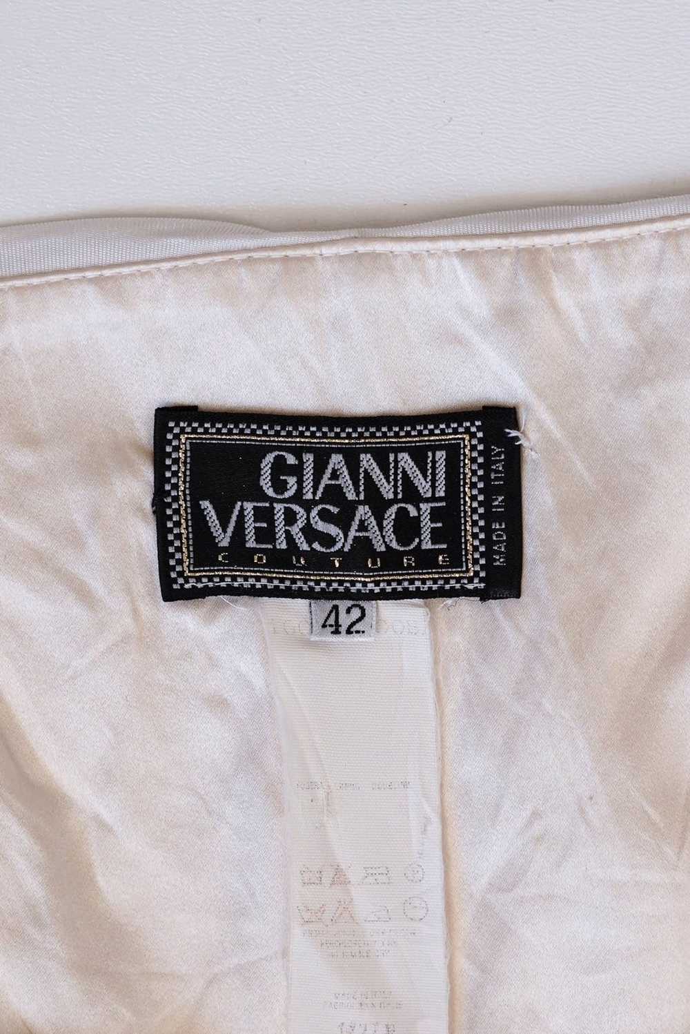 Versace Gianni Versace Runway Greek Ring Ruched W… - image 6