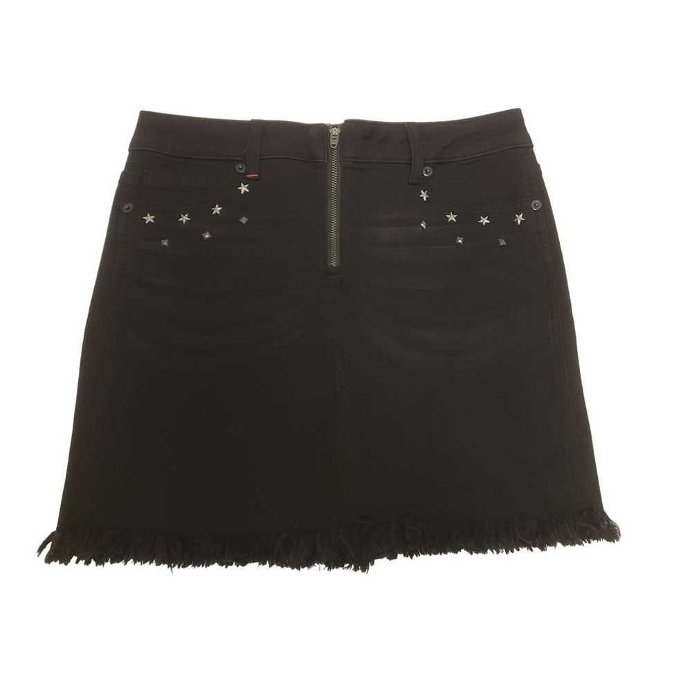 Other Idyllwind Jean Skirt Frayed Studded Miranda… - image 1