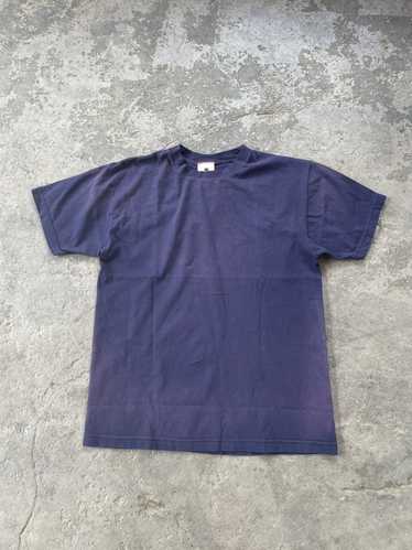 Streetwear × Vintage Sun Faded Blue T Shirt