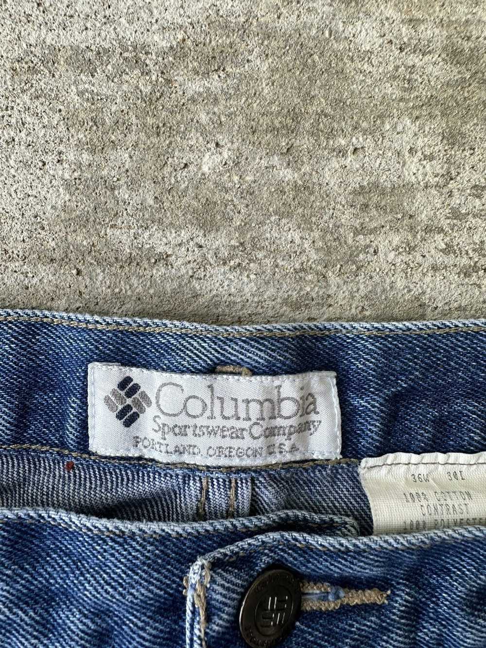 Columbia × Streetwear × Vintage 90s Columbia Doub… - image 4