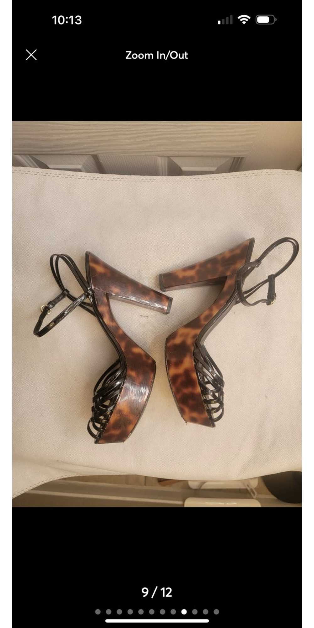 Gucci Gucci evening stunning sandals Size 8 - image 8