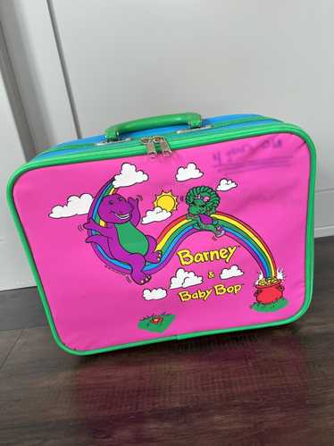 Vintage Vintage 1993 Barney Baby Bop Suitcase/Bag