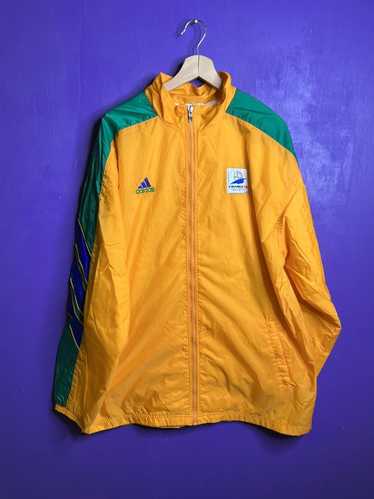 Brazil World Cup Soccer Adidas Jacket Official Licensed Medium Warmup