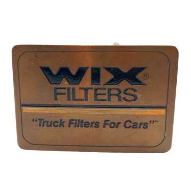 Vintage Wix Filters Belt Buckle Vintage Truck Car 