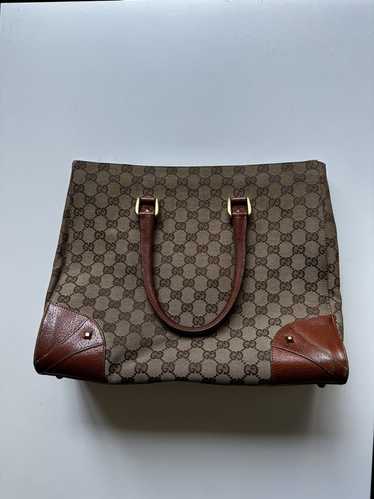 Gucci × Vintage Vintage Gucci GG Logo Nailhead Tot