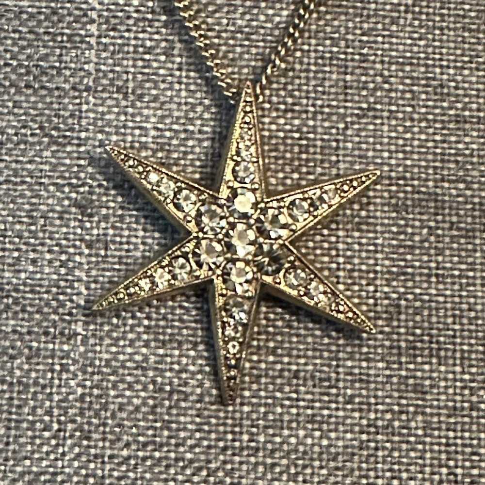 J.Crew J. Crew rhinestone star pendant necklace - image 3