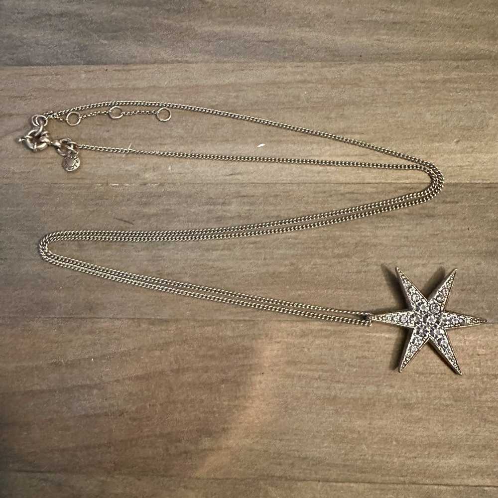 J.Crew J. Crew rhinestone star pendant necklace - image 4