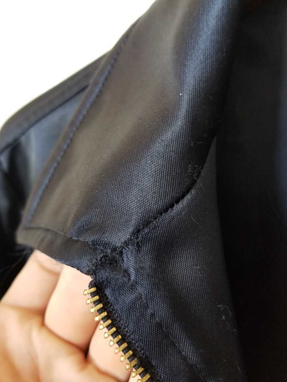 Versace Satin Cropped Jacket - image 11