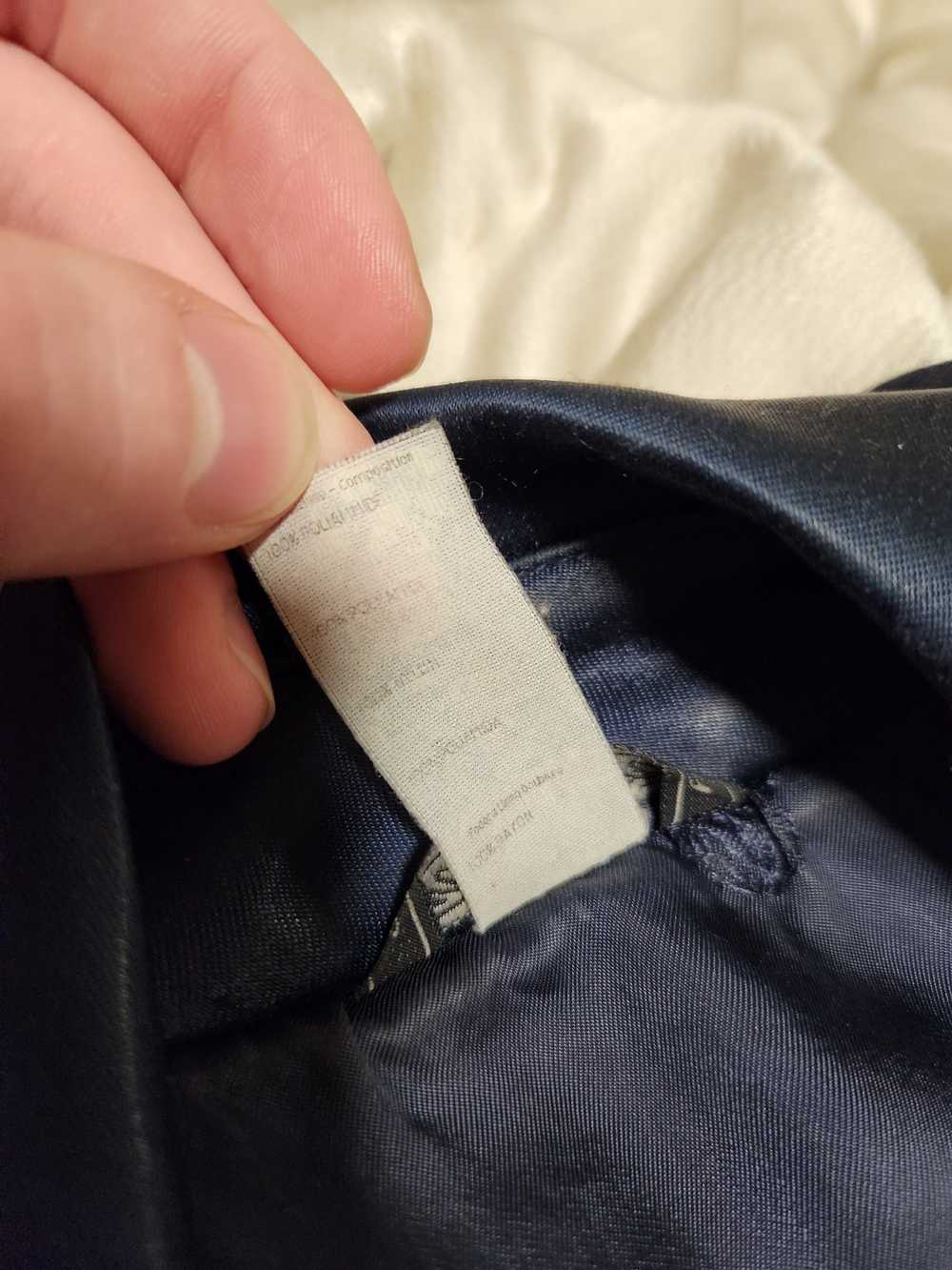 Versace Satin Cropped Jacket - image 12