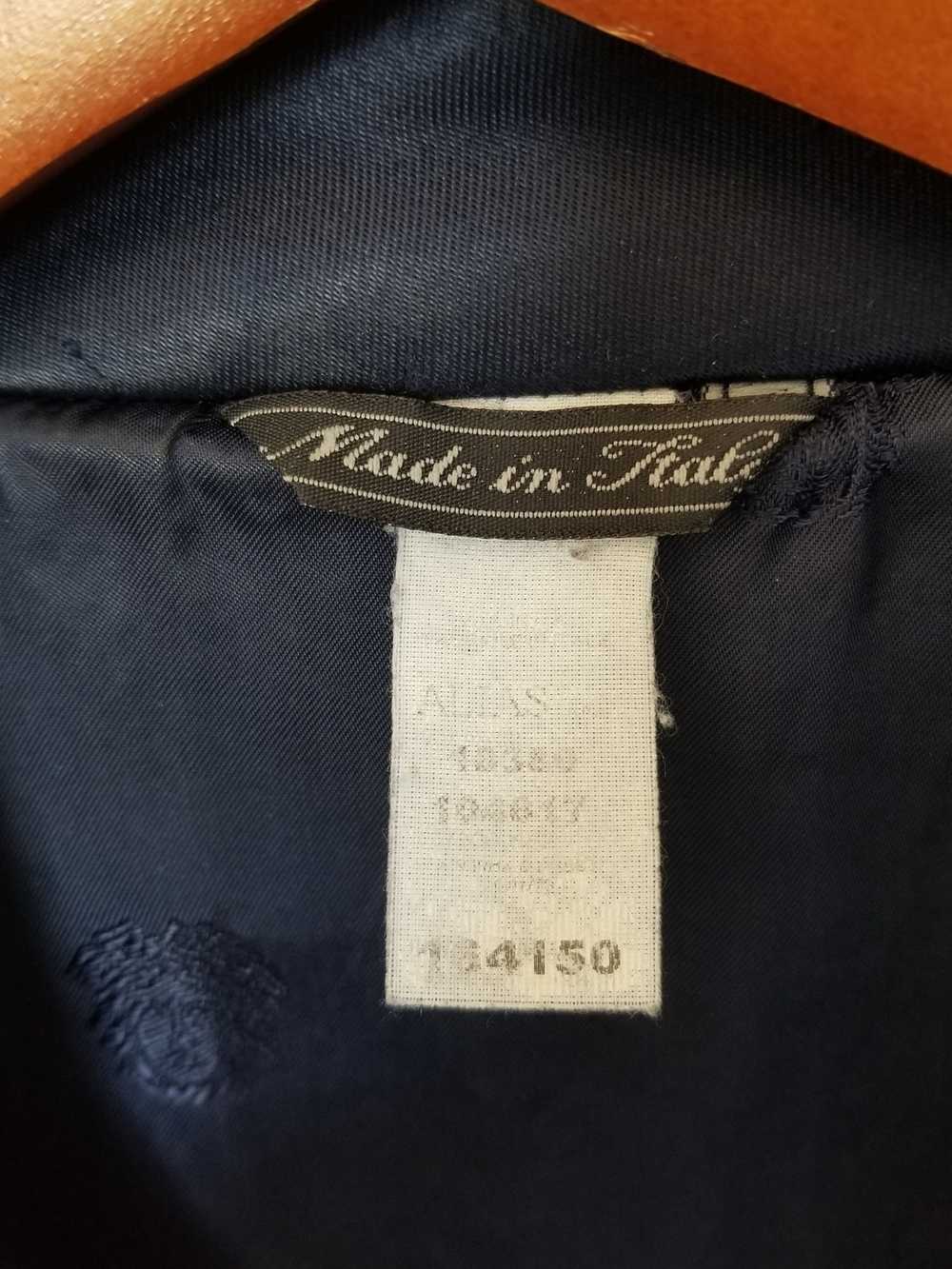 Versace Satin Cropped Jacket - image 4