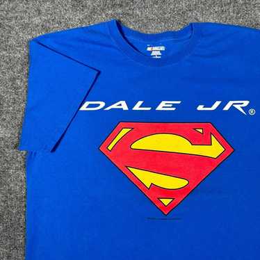 NASCAR Vintage Y2K Nascar Superman T Shirt Superhe