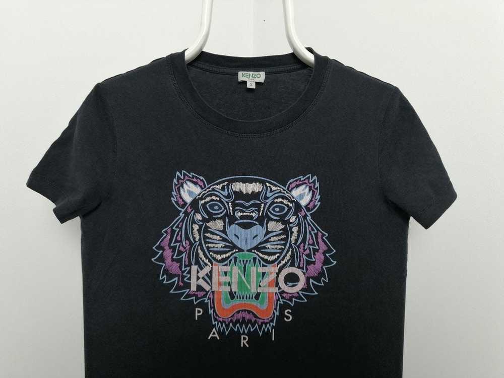 Kenzo × Luxury Kenzo Paris big logo tiger T-shirt - image 2