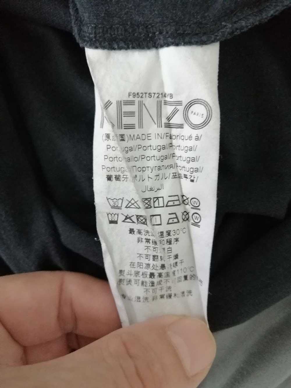 Kenzo × Luxury Kenzo Paris big logo tiger T-shirt - image 5