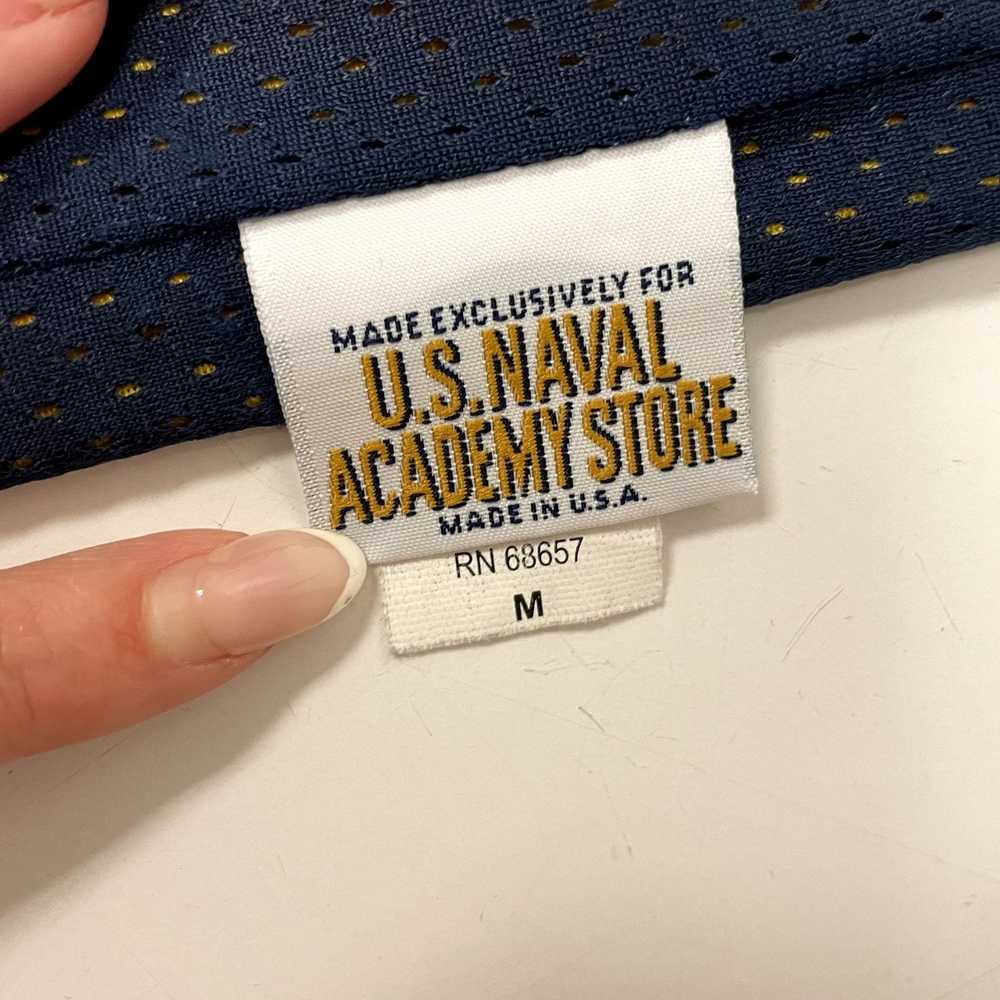 Unkwn 80s US Navel Academy USNA Navy Yellow REVER… - image 5