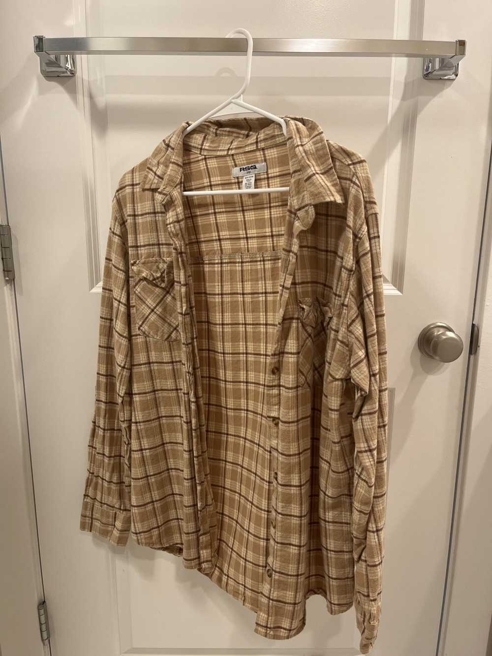 Rsq RSQ Brown Flannel - image 1