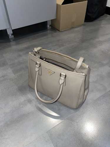 Luxury Prada Milano Beige Leather Hand Bag