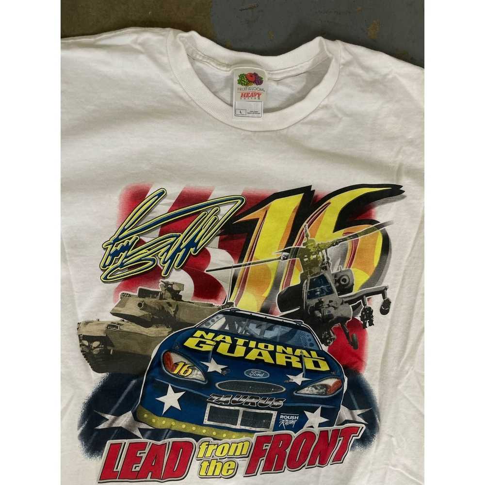 Military × NASCAR × Vintage y2k nascar style tee … - image 3