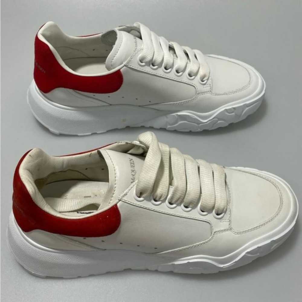 Alexander McQueen Court Trainer leather trainers - image 7