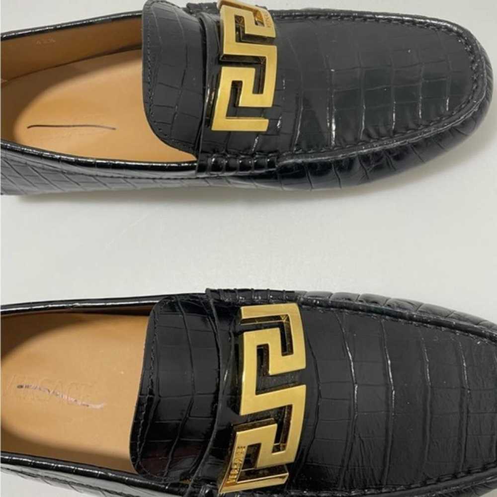 Versace Leather flats - image 8