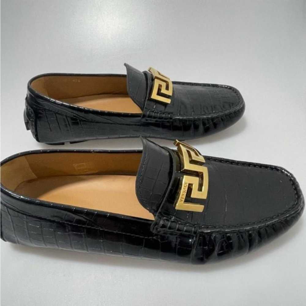 Versace Leather flats - image 9