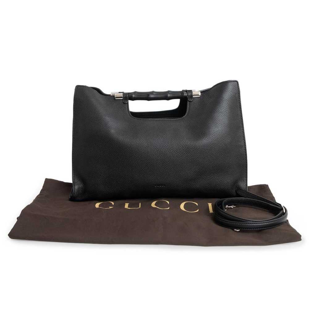 Gucci Bamboo Daily leather handbag - image 3